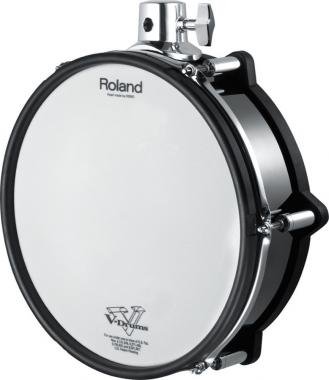 Roland 12 dvě zóny, síťová blána, pro elektrické bicí, černý chrom