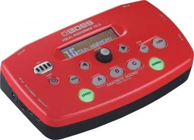 BOSS VE-5-RD ének effekt processzor - piros