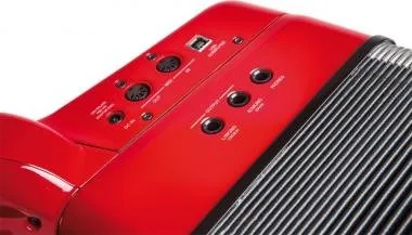 Roland FR-8X RD digitális tangóharmonika beépített hangszóróval - piros