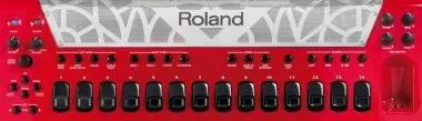 Roland FR-8X RD digitális tangóharmonika beépített hangszóróval - piros