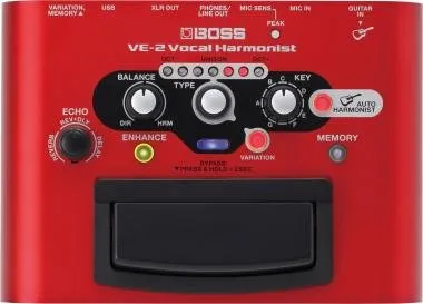 BOSS VE-2 ének harmónia effekt processzor