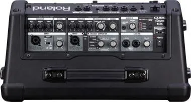 Roland CUBE-STEX Cube Street EX elemmel működtethető sztereó erősítő 50W 2X8