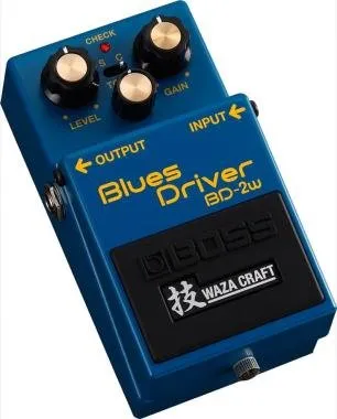 BOSS BD-2W Blues Driver effekt pedál Waza Craft