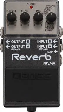 BOSS RV-6 Reverb effekt pedál