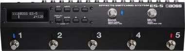 BOSS ES-5 gitár effekt pedál kapcsoló rendszer