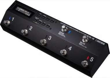 BOSS ES-5 gitár effekt pedál kapcsoló rendszer