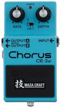 BOSS CE-2W Chorus effekt pedál Waza Craft