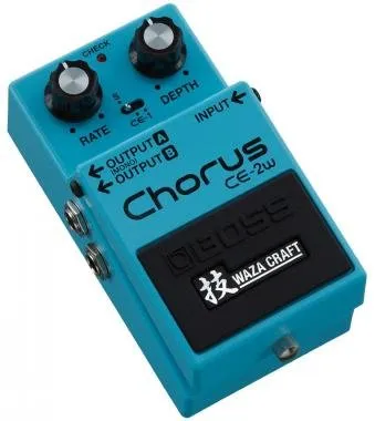 BOSS CE-2W Chorus effekt pedál Waza Craft
