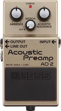 BOSS AD-2 Acoustic Preamp effekt pedál