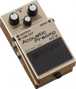 BOSS AD-2 Acoustic Preamp effekt pedál