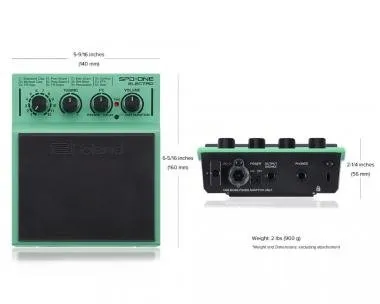 Roland SPD-1E ütőhangszer elektromos ütős hangszínek