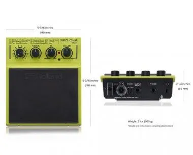 Roland SPD-1K ütőhangszer lábdob ütős hangszínek