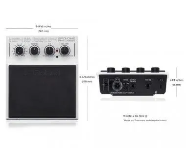 Roland SPD-1P ütőhangszer ütős hangszínek