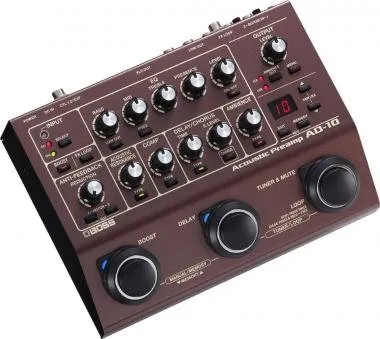 BOSS AD-10 Acoustic Preamp gitár multieffekt pedál