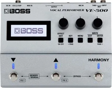 BOSS VE-500 ének effekt processzor