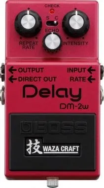 BOSS DM-2W Delay effekt pedál Waza Craft