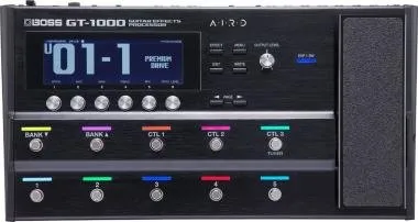 BOSS GT-1000 gitár multieffekt pedál processzor AIRD