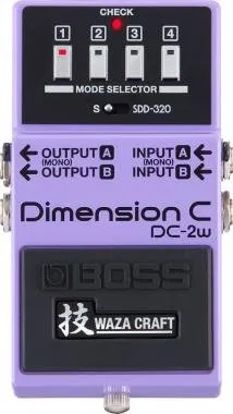 BOSS DC-2W Dimension C effekt pedál Waza Craft