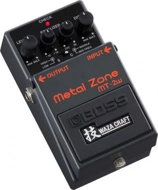 BOSS MT-2W Metal Zone effekt pedál Waza Craft