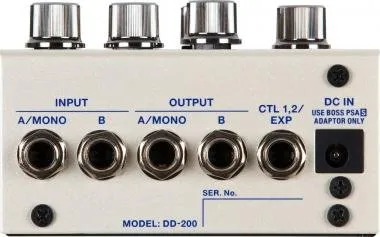BOSS DD-200 Digital Delay dupla effekt pedál
