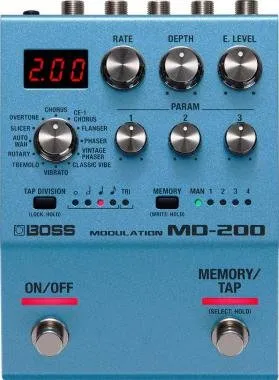 BOSS MD-200 Modulation effekt pedál