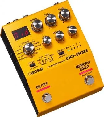 BOSS OD-200 Hybrid Drive Dual effekt pedál