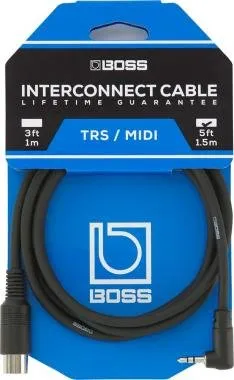 BOSS BMIDI-5-35 speciális TRS/MIDI kábel