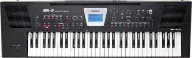 Roland BK-3 szintetizátor bővíthető kísérlet-automatikás beépített hangszóróval 61 billentyű