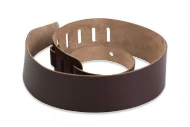 Levy's M26-DBR Gitárpánt, bőr, 6cm széles 96-130cm hosszú, sötét barna