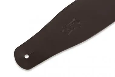 Levy's M26-DBR Gitárpánt, bőr, 6cm széles 96-130cm hosszú, sötét barna