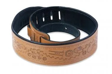 Levy's M17T03-TAN Gitárpánt, 