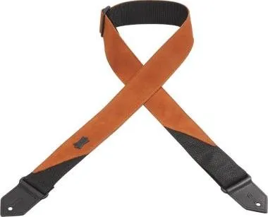 Levy's M8S-CPR Gitárpánt, hasított bőr-polipropilén, 5cm széles, 170cm hosszú, réz