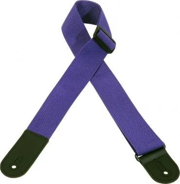 Levy's M8POLY-PRP Gitárpánt, polopropilén, poliészter végekkel, 5cm széles, 157cm hosszú, lila