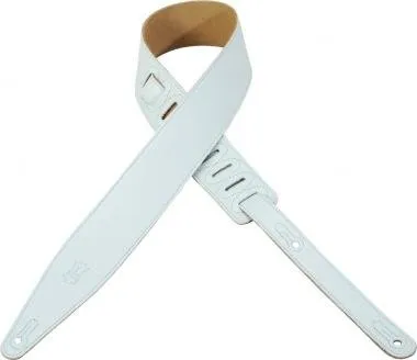Levy's MG317LL-AQU Gitárpánt.hasított bőr, 6cm széles, 140cm hosszú, tengerkék