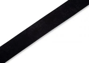 Levy's M7VC-BLK Gitárpánt, bársony, 5cm széles, 91-152cm hosszú, fekete