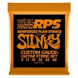 Ernie Ball Sada elektrických kytarových strun Hybrid Slinky RPS, ocel s niklem, 09-46