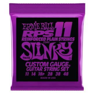 Ernie Ball IM elektrické kytarové struny Power Slinky RPS, ocel s niklem, 11-48