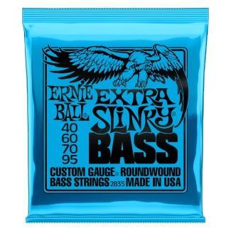 Ernie Ball Sada strun pro elektrickou basu Extra Slinky BASS, niklovaná ocel, 40-95