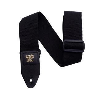 Ernie Ball Popruh na kytaru, Černý, Šířka: 5cm, Nastavitelná délka: 104-182cm