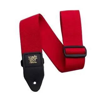 Ernie Ball 4040 Ernie Ball gyöngyvászon gitár heveder, piros