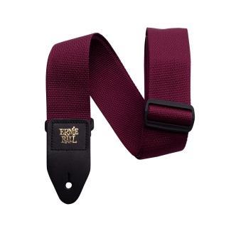 Ernie Ball Popruh na kytaru, Bordový, Šířka: 5 cm, Nastavitelná délka: 104-182 cm